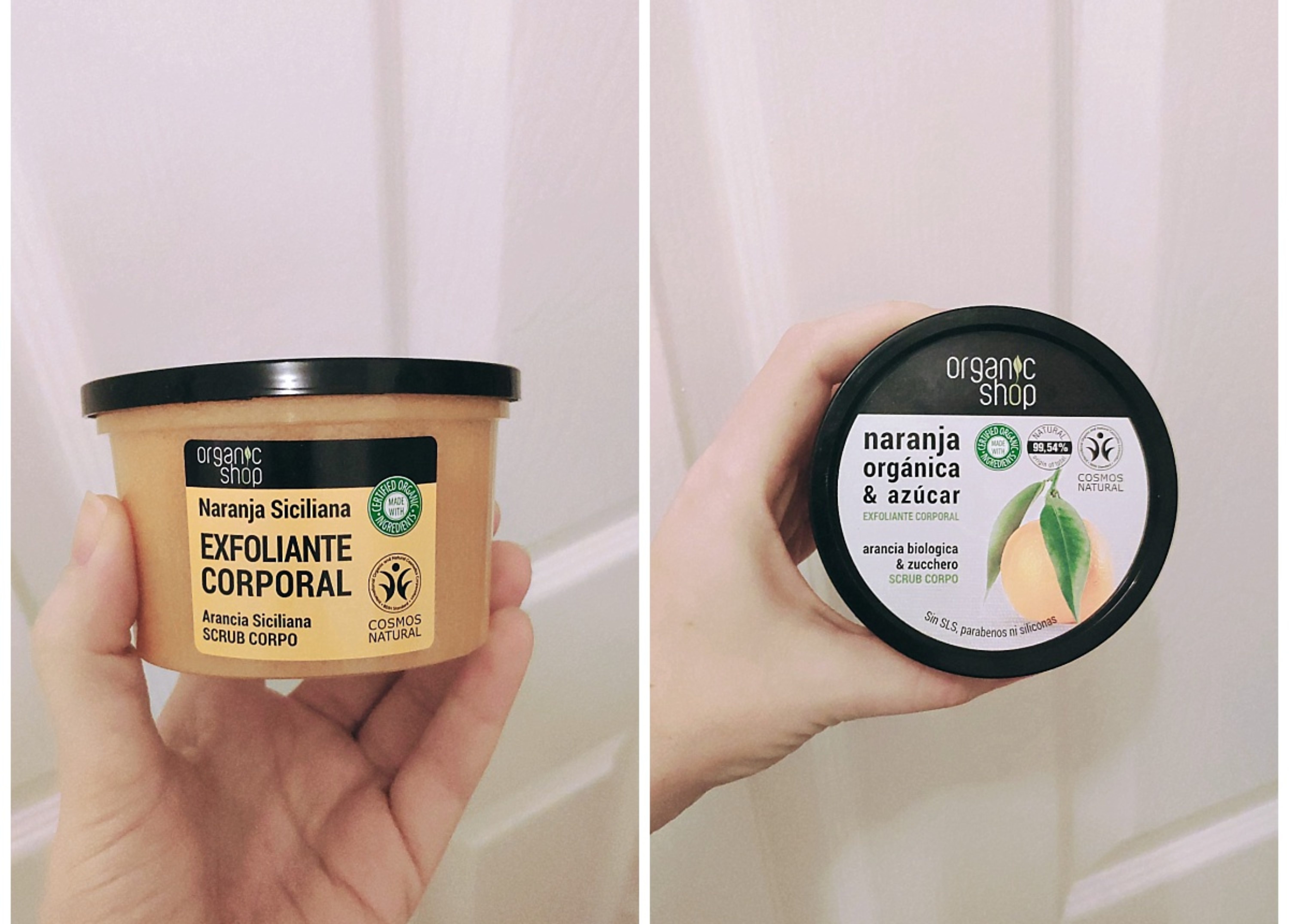 Sicilian Orange Body Scrub Exfoliante de Organic Shop