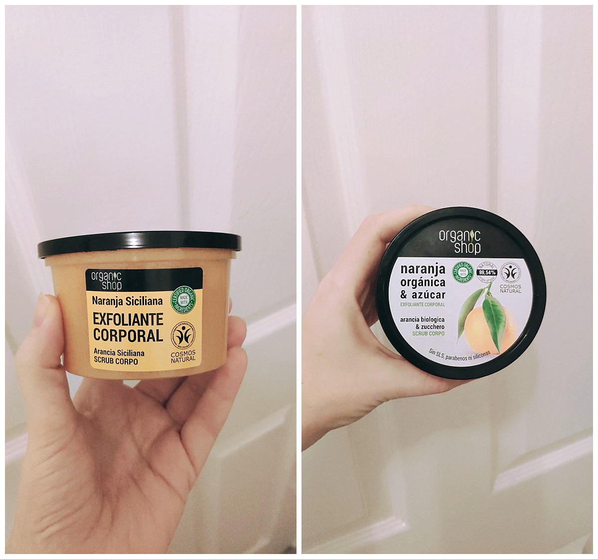 Sicilian Orange Body Scrub Exfoliante de Organic Shop