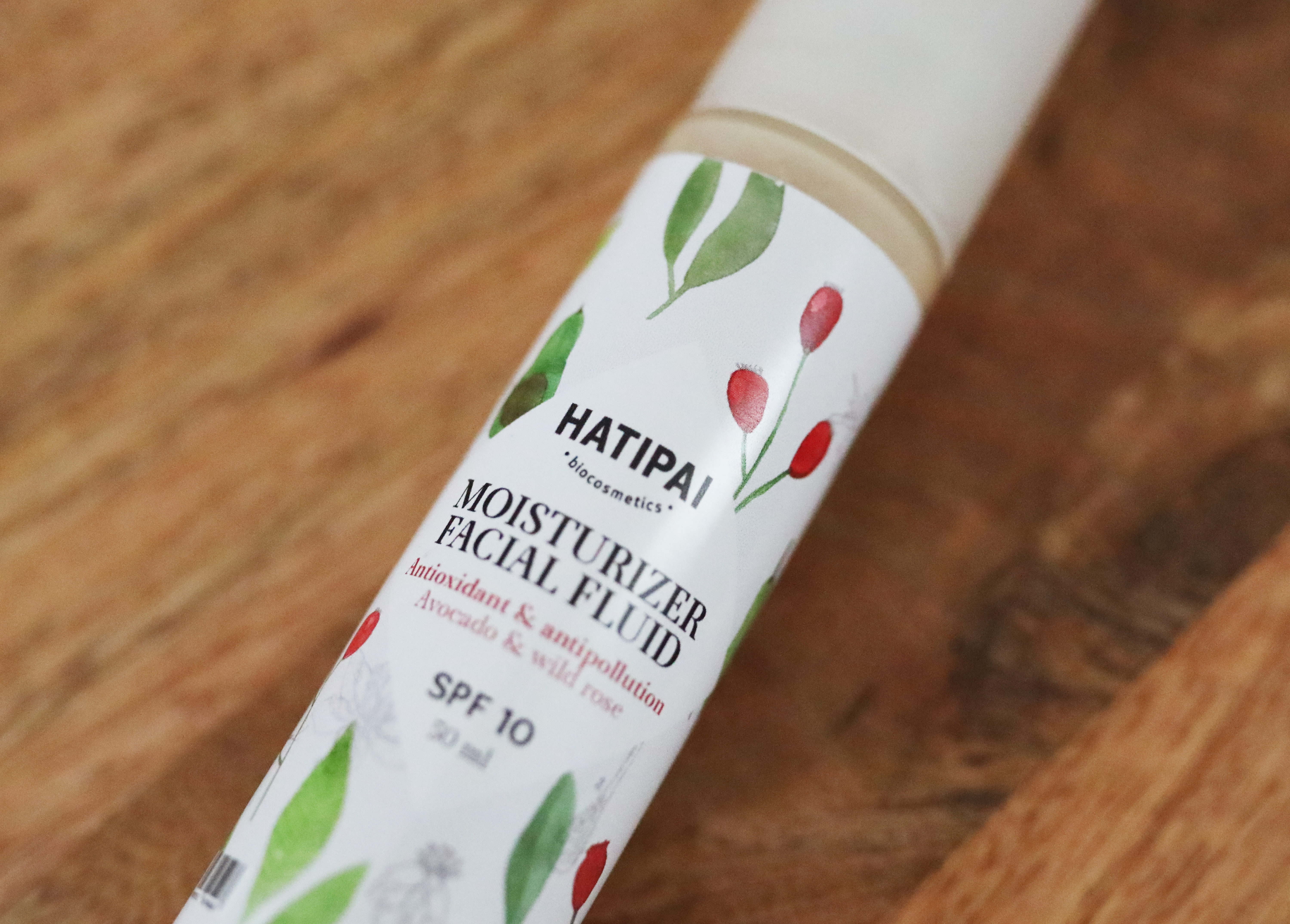 Fluido facial hidratante Hatipai